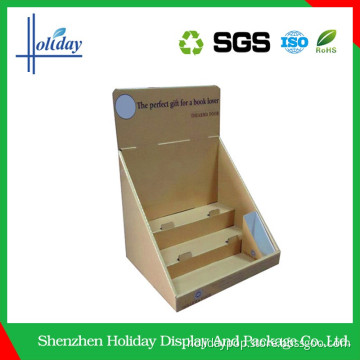 TOP Quality Pop Corrugated Watch Counter Display,Watch Display Box,Three Tier Cardboard Watch Display Stand